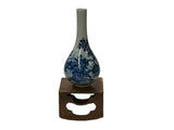 Natural Light Wood Polished Square Openwork Display Stand Holder GB734S
