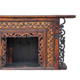 Chinese Vintage Relief Carving Long Shrine Altar Table Cabinet cs7670S