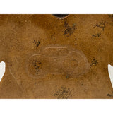 Natural Tan Beige Color Stone Carved Artistic Shape Display Art ws3342S