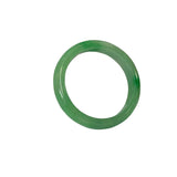 2.25" Chinese Light Green Jade Stone Bracelet Bangle ws4038S