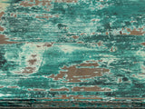 14" Distressed Faded Teal Green Small 5 Drawers Storage Chest Box ws4561s