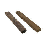 Chinese Pair Natural Wood Grain Patina Rectangular Paperweights ws4682S