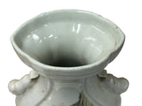 Oriental Flared White People Scenery Graphic Porcelain Art Vase ws4771S