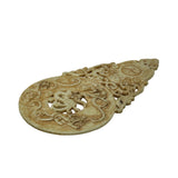 Chinese Stone Ancient Style Motif Carving Decor Display Plaque Art ws4792S