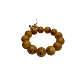 Chinese Light Cypress Beads Hand Rosary Praying Bracelet ws4865S