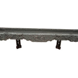 Oriental Dragons Relief Carving Rectangular Painting Console Table Desk ws4971S