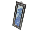 Oriental Blue White Tree Mountain Scenery Porcelain Framed Wall Panel Art GB865S
