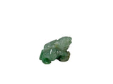 1" Tiny Jade Stone Carved Fortune Pixiu Display Figure Pendant GB771S