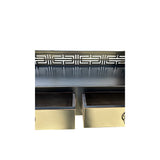 Oriental Black Fretwork Accent Bookcase Display Cabinet Etagere ws4737S