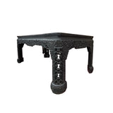 Oriental Dragons Relief Carving Rectangular Painting Console Table Desk ws4971S
