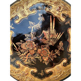 Vintage Oriental Black Golden Graphic Stack Wedding Basket Display GB131S