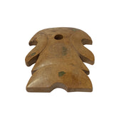 Natural Tan Beige Color Stone Carved Artistic Shape Display Art ws3342S