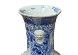 blue white porcelain vase for collectors