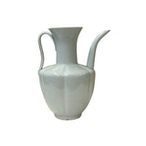Chinese plain white celadon pot