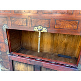 Vintage Korean Style Accent Storage Cabinet Metal Hardware Detail ws4514S