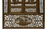 Chinese Scholars Student Motifs Wood Wall Panel Window Screen ws5070S