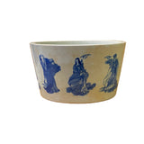 chinoiserie planter pot