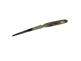 collectible brass enamel letter opener