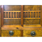Natural Wood Zen Japanese 2 Sides Access Tansu Chest Cabinet cs7672S
