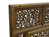Chinese Scholars Student Motifs Wood Wall Panel Window Screen ws5070S