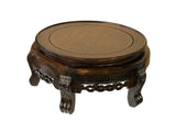 round vase stand 