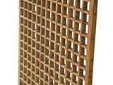 rustic Chinese wooden lattice panel home wall decor