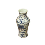 traditional blue white vase China