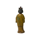 vintage inspired Chinese lady ceramic sculpture collectible