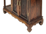 vintage style rosewood display stand