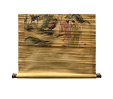 Chinese Ink Brush Seven Sages of the Bamboo Grove Scroll Painting Wall Art jk251S