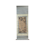 Chinese Ink Brush Cranes Landscape Scroll Painting Wall Art jk255S