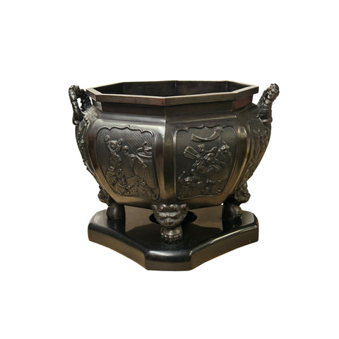 Chinese Hexagon Incense Burner