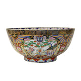 chinese ceramic color mix large bowl