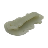 White Jade Belt Buckle Hook Plate With Fortune Pixie Catching Luyi Cloud s1551NS