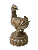 metal bird shape incense burner