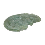 jade dragon and horse pendant