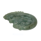 jade dragon and horse pendant
