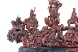 A Heavenly Gathering Statue 18 Arhat Inviting Guanyin Bodhisattva For Wisdoms Lecture n399S