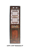 Chinese antique tall door panel