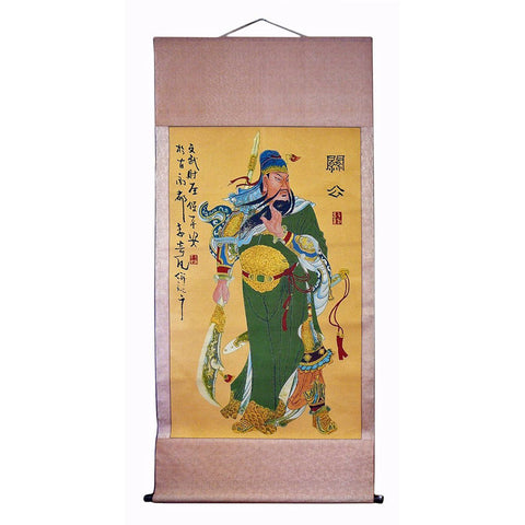 Kwan Kong Embroidery painting