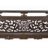 Chinese Vintage Relief Ancient Style Dragon Carving Wood Wall Art cs6060S