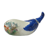 Chinese Eggplant Shape Porcelain Vase – Traditional Asian Decorative Bottle cs605-4s