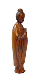 huang yang wood Quin YIn statue
