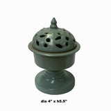 Ru Ware Celadon Green Crackle Ceramic Incense Holder Display ws1420S