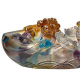 liuli plate bowl