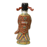 Chinese Canton Color Mixed Feng Shui Fuk, Luk, Sau Figure Set – Three Deities for Luck, Prosperity, and Longevity ws1602S