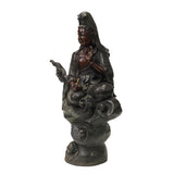 Handmade Fine Heavy Bronze Metal Tara Bodhisattva Kwan Yin Avalokiteśvara Buddha Statue ws1387S