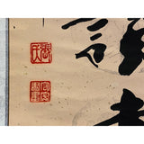 Chinese Calligraphy Ink Writing Scroll Painting Wall Art ws1984S