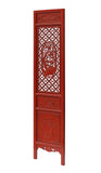 red color Chinese carved partition panel - decor panel
