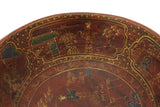 Asian gold painting bowl